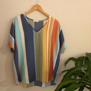 Fun colorful blouse